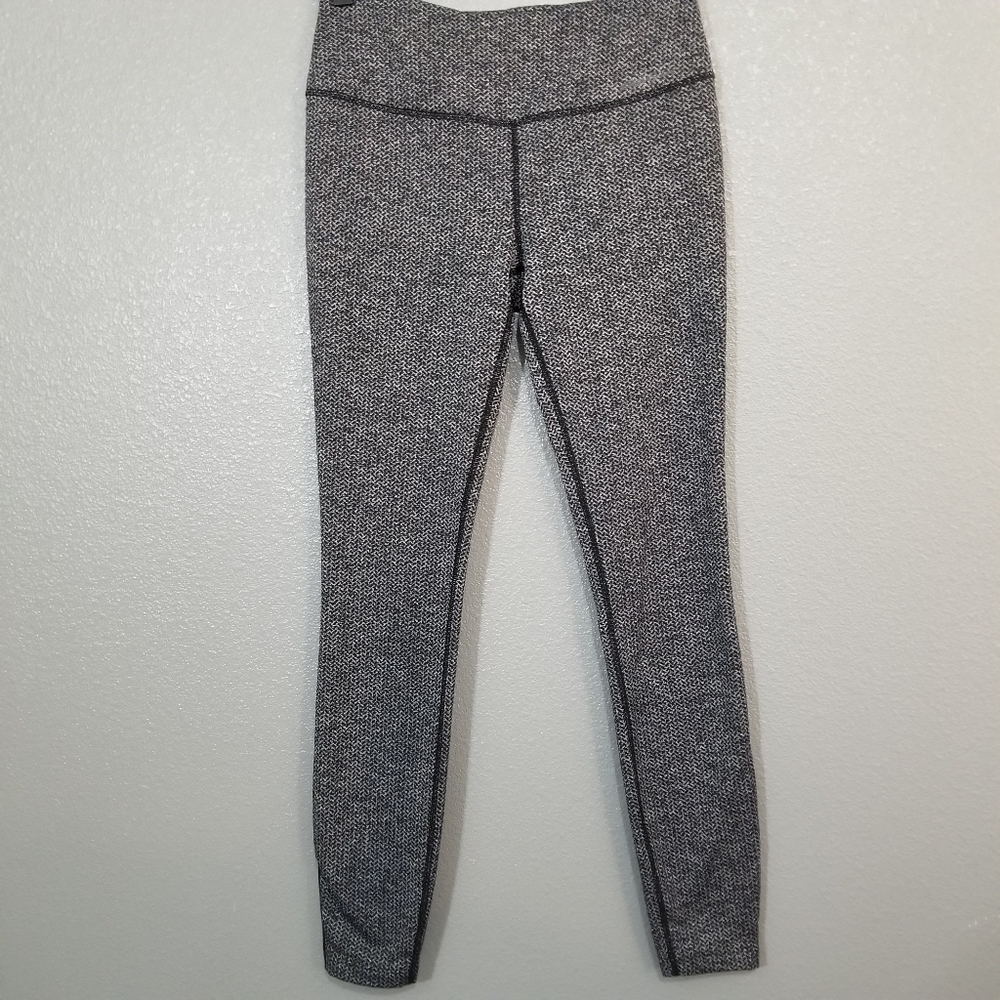 Eddie Bauer Leggings Black Gray sz S